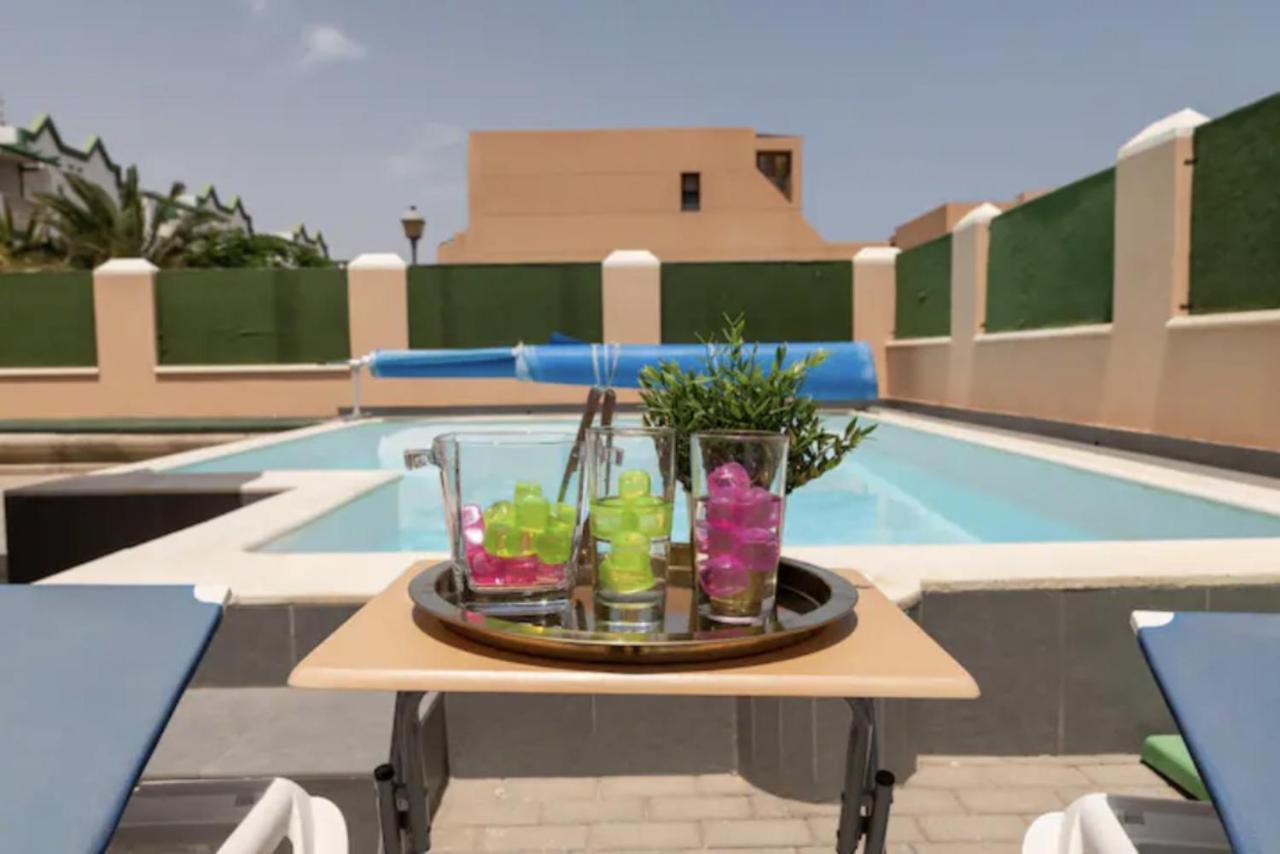 Lightbooking Esmeralda Piscina Privada Caleta de Fuste Extérieur photo